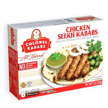 Chicken Seekh Kabab 8 pcs